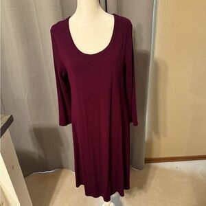 Purple knee length dress by Market & Spruce